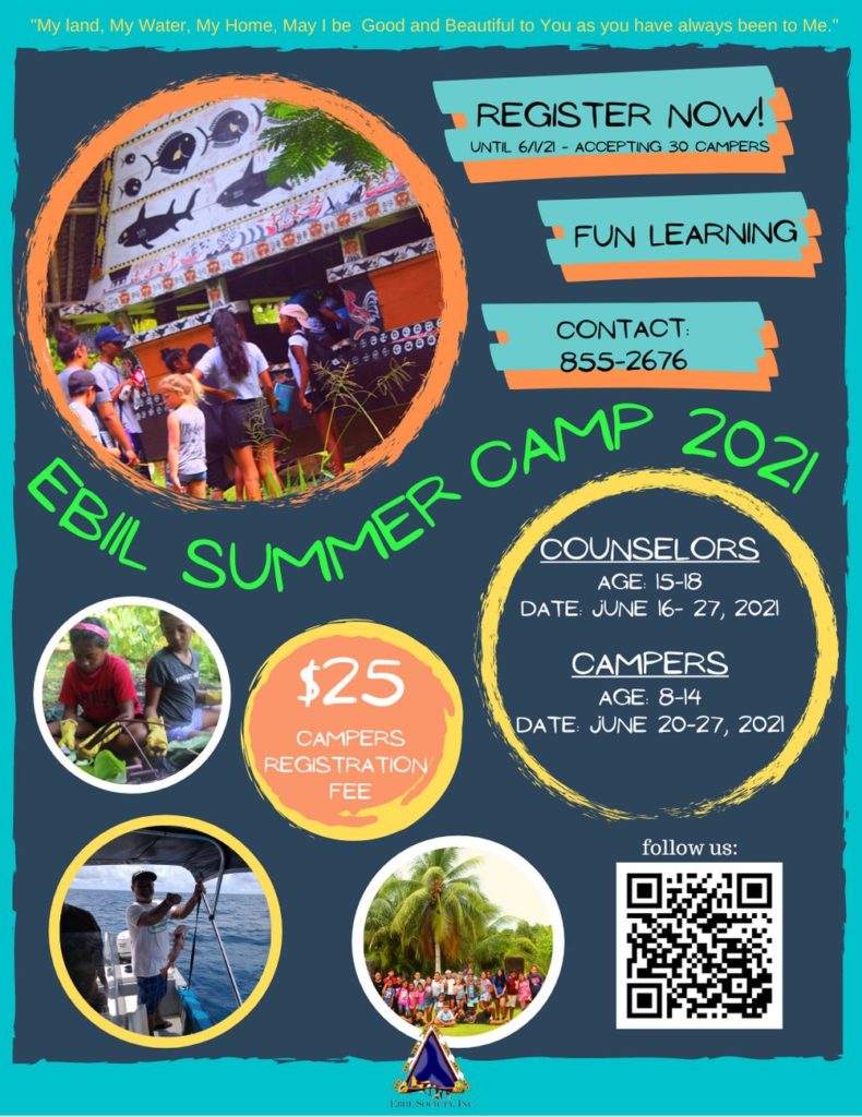 Register Early for Camp Ebiil 2021